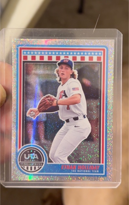 2025 Panini Stars & Stripes #14 Ethan Holliday — front