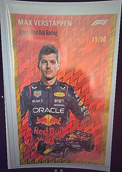 2024 Topps Chrome Formula 1 #1954-1 Max Verstappen Oracle Red Bull Racing — front