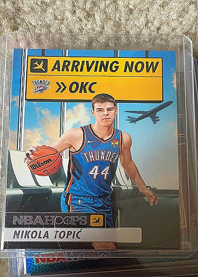2024-25 Panini NBA Hoops Arriving Now #28 Nikola Topić — front