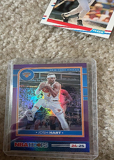2024-25 Panini NBA Hoops #24-25 Josh Hart — front