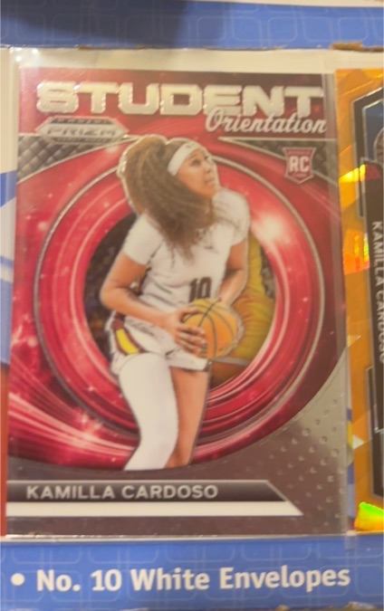 2024 Panini Prizm Draft Picks #4 Kamilla Cardoso Student Orientation — front