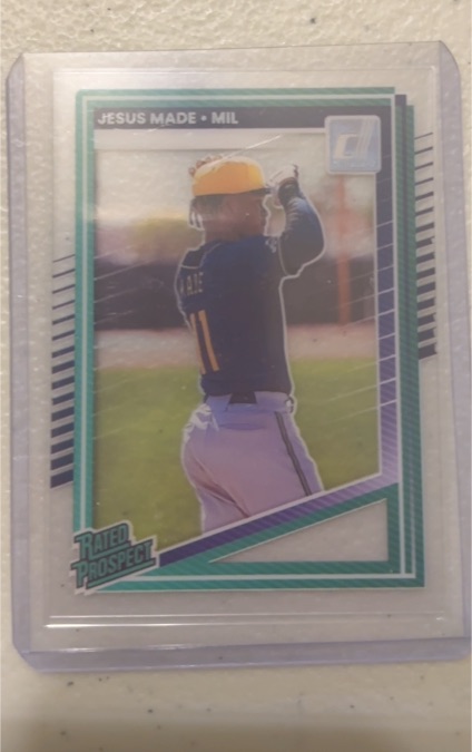 2025 Donruss Rated Prospect #162 Jesus Made — front