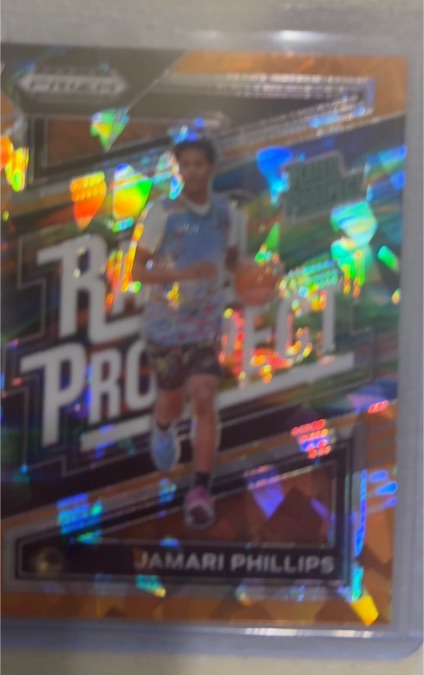 2024 Panini Prizm Draft Picks Rated Prospect Red Ice Jamari Phillips — front