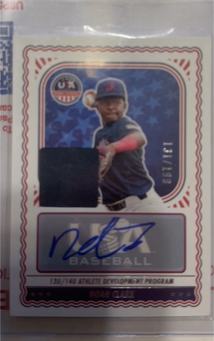 2024 Panini USA Stars & Stripes #NTS-NC Noah Clark — front