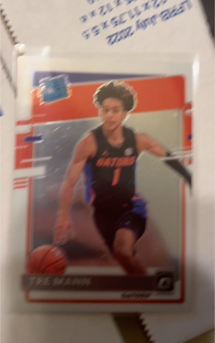 2021 Panini Chronicles Draft Picks Optic #221 Tre Mann — front