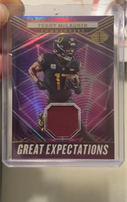 2023 Panini Illusions #GE-TML Terry McLaurin Great Expectations — front