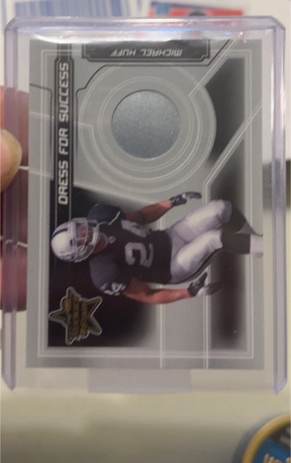 2006 Leaf Rookies & Stars Dress For Success #DS-1 Michael Huff — front