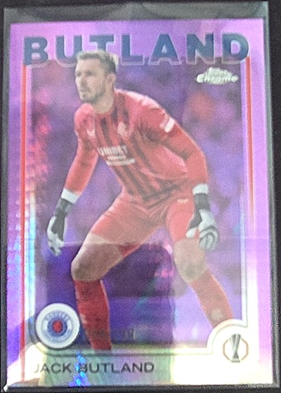 2024-25 Topps Chrome UEFA Club Competitions #13 Jack Butland — front