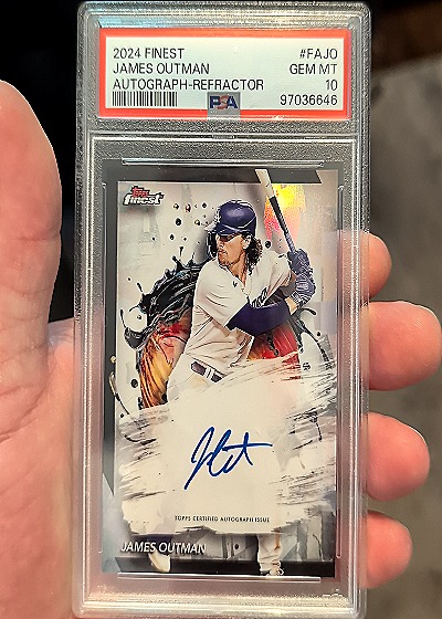 2024 Topps Finest #FAJO James Outman — front