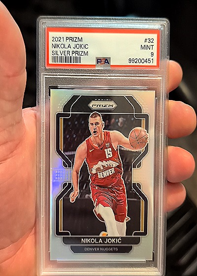 2021 Panini Prizm #32 Nikola Jokic — front