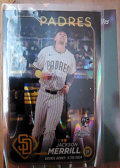 2024 Topps Update #US169 Jackson Merrill — front