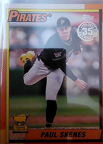 2025 Topps #T90-63 Paul Skenes 1990 Topps Baseball 35th Anniversary — front