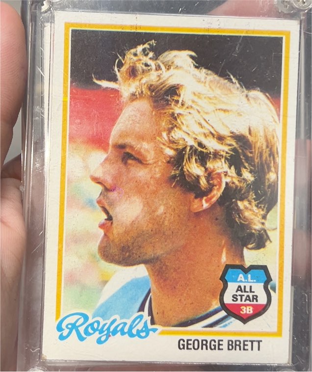 1978 Topps #100 George Brett Kansas City Royals — front