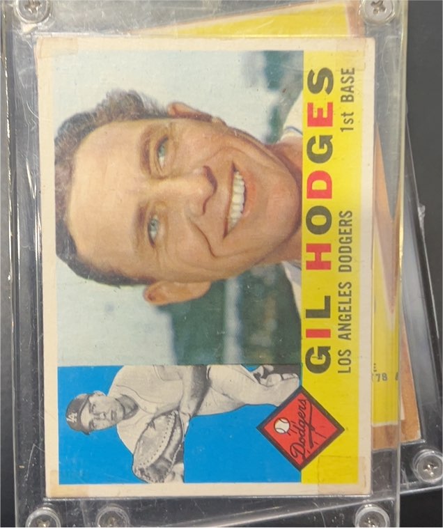 1960 Topps #295 Gil Hodges — front