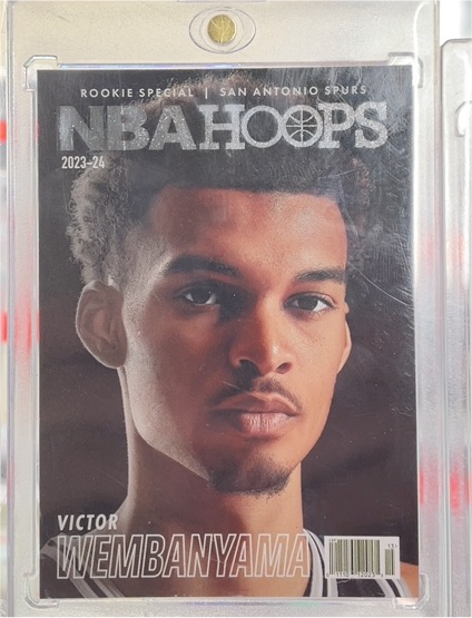 2023-24 Panini NBA Hoops #3 Victor Wembanyama Rookie Special — front