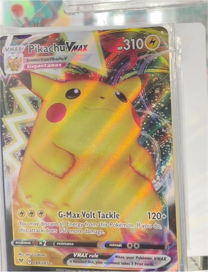2020 Pokémon Vivid Voltage #44 Pikachu VMAX — front