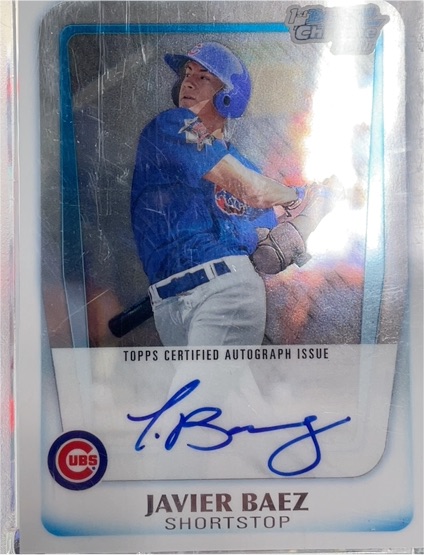 2011 Bowman Draft Picks & Prospects #BDPP6 Javier Baez — front