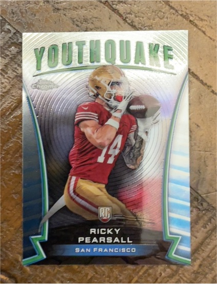 2024 Topps Chrome Youthquake #Y-19 Ricky Pearsall — front