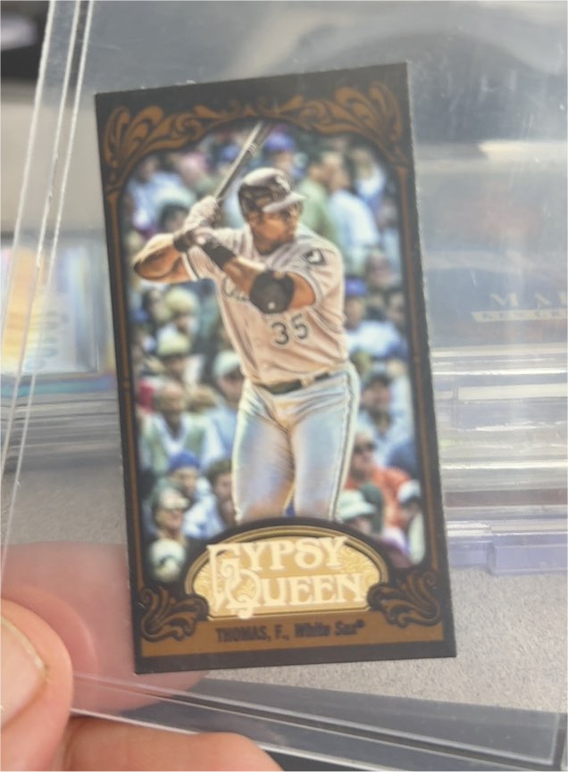 2012 Topps Gypsy Queen Mini #35 Frank Thomas — front