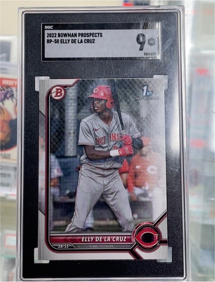 2022 Bowman Paper Prospects #BP-50 Elly De La Cruz — front