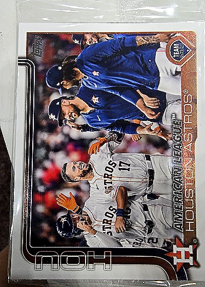 2025 Topps #76 Houston Astros — front