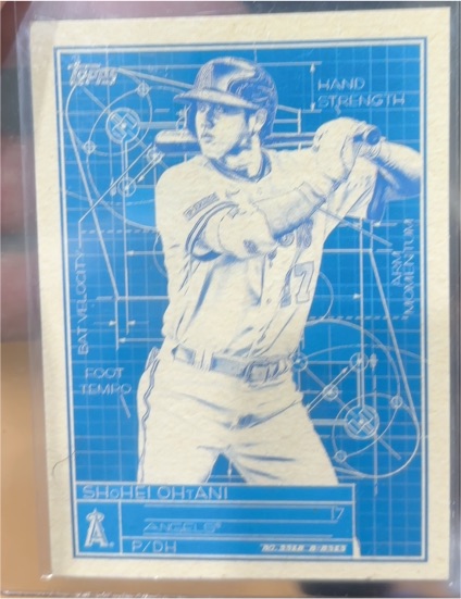 2024 Topps Series 1 Superstar Blueprint #SB-3 Shohei Ohtani — front