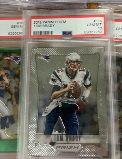 2012 Panini Prizm #116 Tom Brady — front