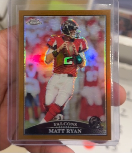 2009 Topps Chrome #TC110 Matt Ryan — front
