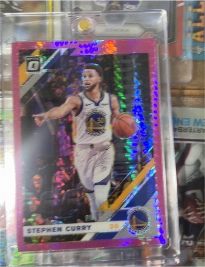 2019-20 Panini Donruss Optic #8 Stephen Curry — front