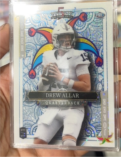 2024 Wild Card SDPJ-DAN 5 Card Draw #Drew Allar — front