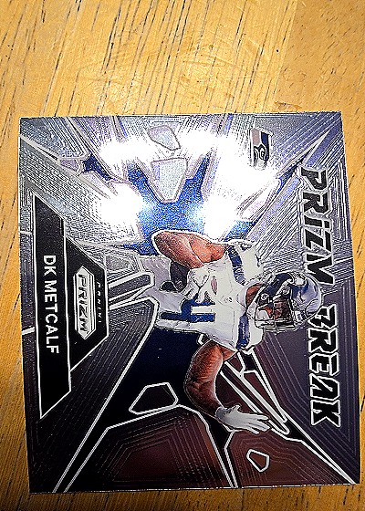 2024 Panini Prizm #5 DK Metcalf Prizm Break — front