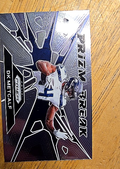 2024 Panini Prizm #5 DK Metcalf Prizm Break — front