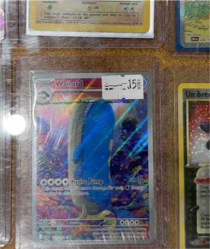 2025 Pokémon #162 Wailord — front