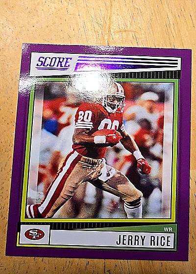 2022 Score #170 Jerry Rice — front