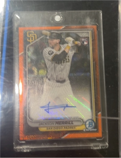 2024 Bowman Chrome #27 Jackson Merrill — front
