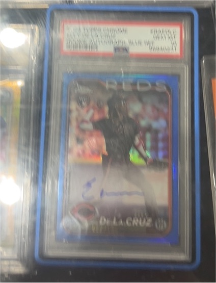 2024 Topps Chrome Rookie Autographs #RA-EDLC Elly De La Cruz — front