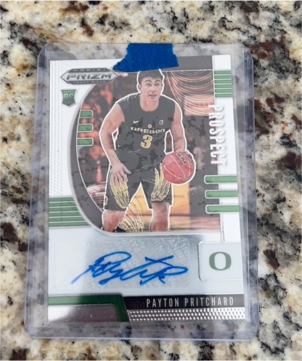2020 Panini Prizm Draft Picks Prospect #PA-PP Payton Pritchard — front