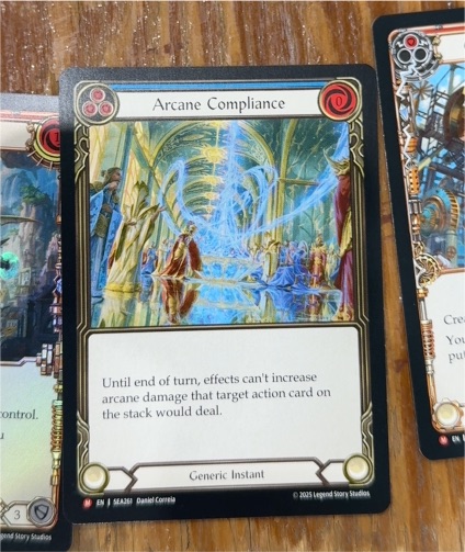 2025 Legend Story Studios Arcane Compliance SEA261 — front