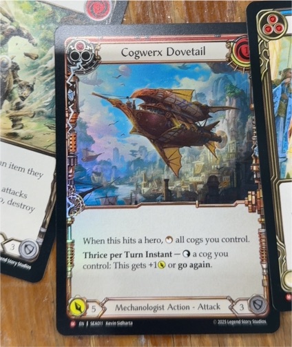 2025 Legend Story Studios High Seas #SEA011 Cogwerx Dovetail — front