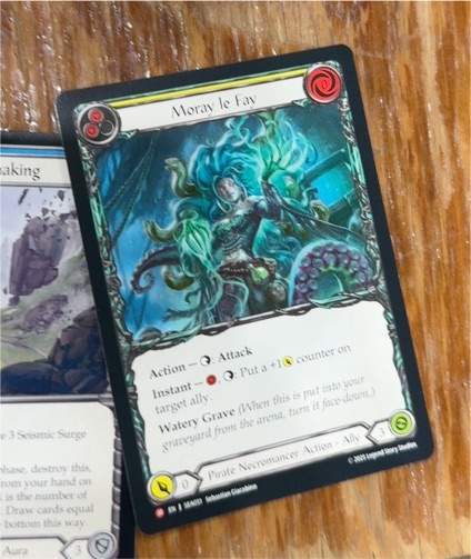 High Seas #SEA051 Moray le Fay — front