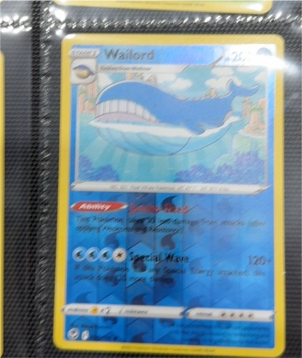 2022 Pokémon TCG Silver Tempest #38 Wailord — front