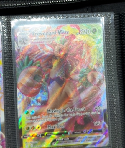 2021 Pokémon TCG Evolving Skies #014 Trevenant VMAX — front