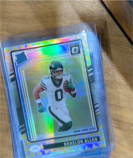 2024 Donruss Optic #211 Braelon Allen — front