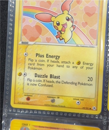 2003 Pokémon #31 Plusle — front