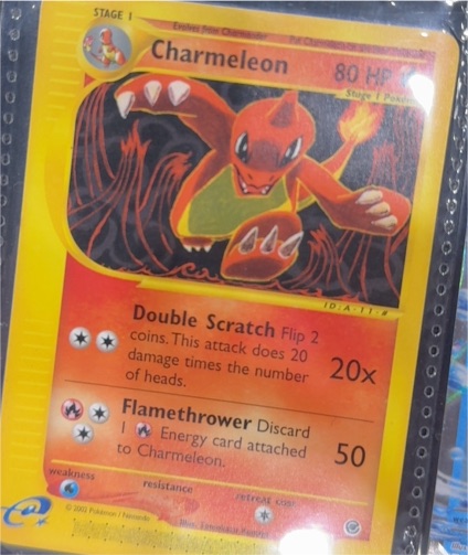 2002 Pokémon Expedition #73 Charmeleon — front