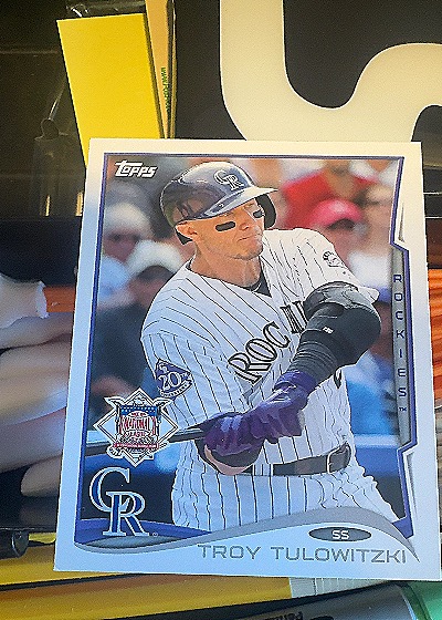 2014 Topps Opening Day #108 Troy Tulowitzki — front