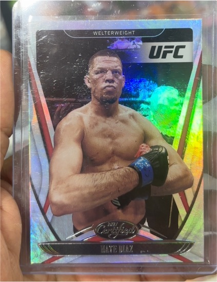 2021 Panini Chronicles Certified UFC #134 Nate Diaz — front