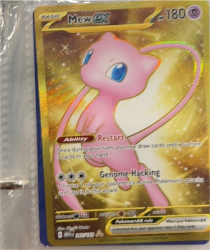 2023 Pokémon TCG Scarlet & Violet 151 #205/165 Mew EX — front