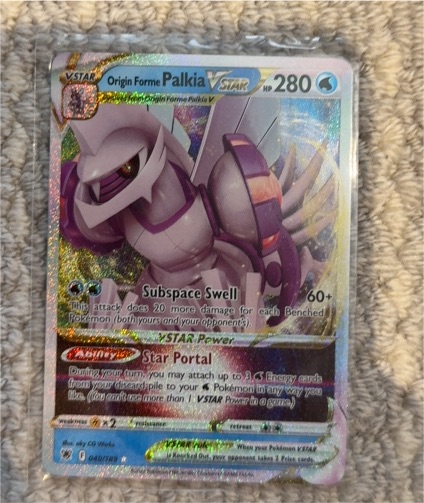2022 Pokémon TCG Astral Radiance #040 Origin Forme Palkia VSTAR — front