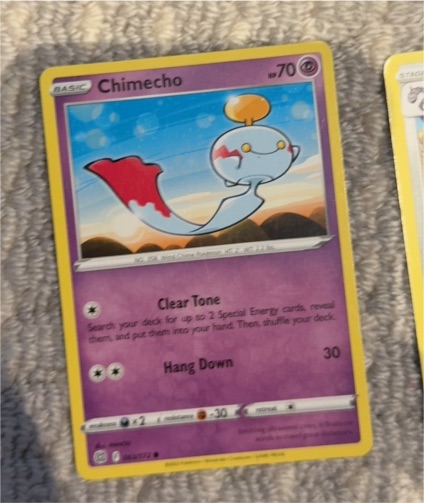 2022 Pokémon Brilliant Stars #63 Chimecho — front